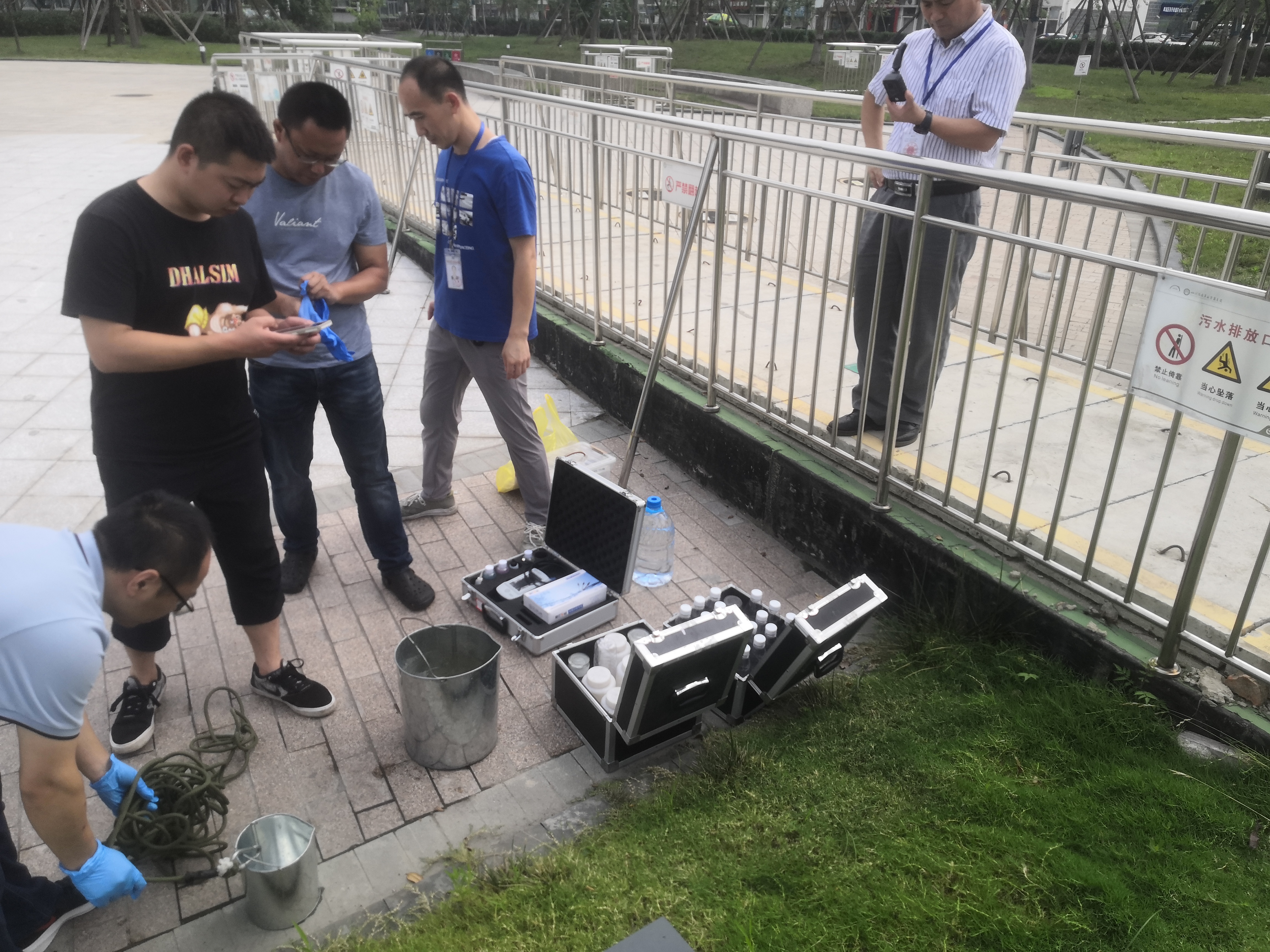 2021年8月6日，四川博水環(huán)保  在雙流空港醫(yī)院污水處理站，開展污水處理站應(yīng)急演練